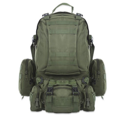 50L Outdoor Backpack Molle Military Tactical Backpack Rucksack Sports