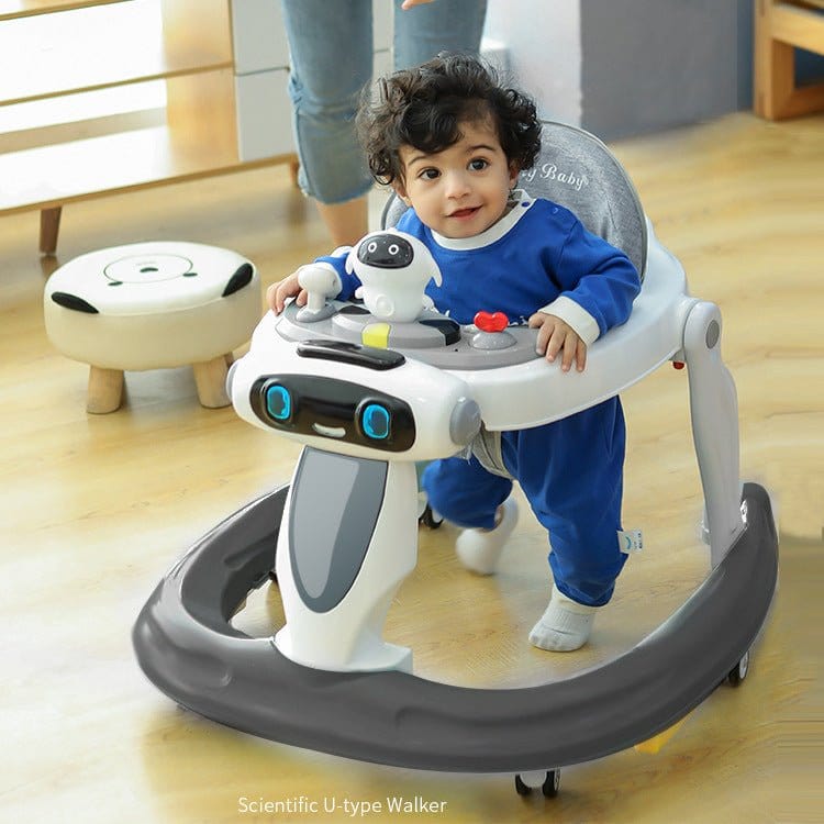 Baby Walker Multi - functional Anti - rollover Walker