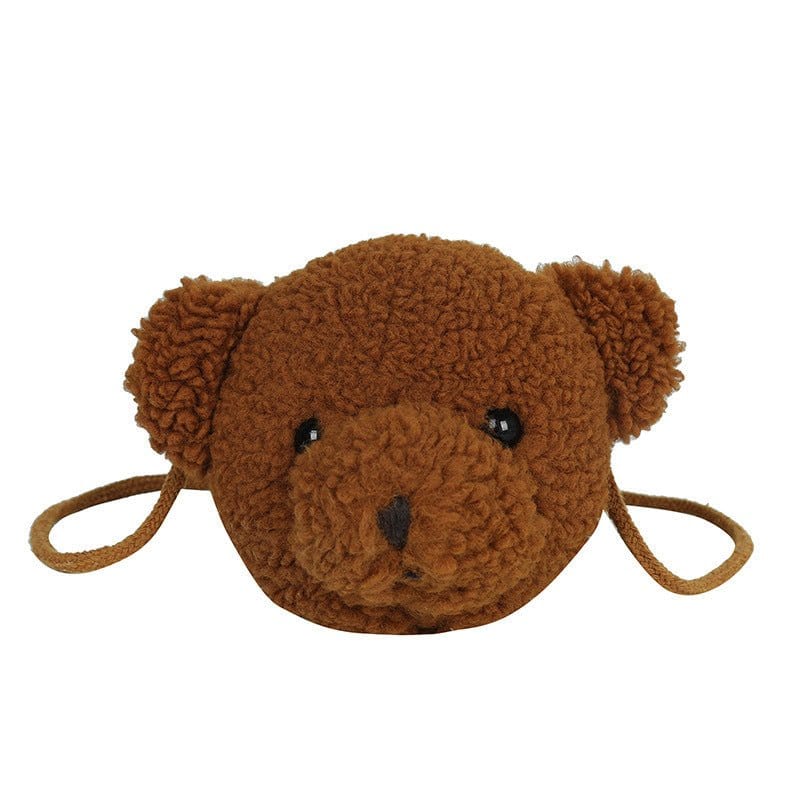 Cartoon Soft Cute Single Shoulder Plush Bag