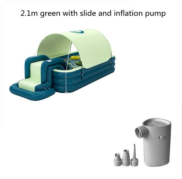 Children's Automatic Inflatable Swimming Pool Shade Baby Swimming Pool