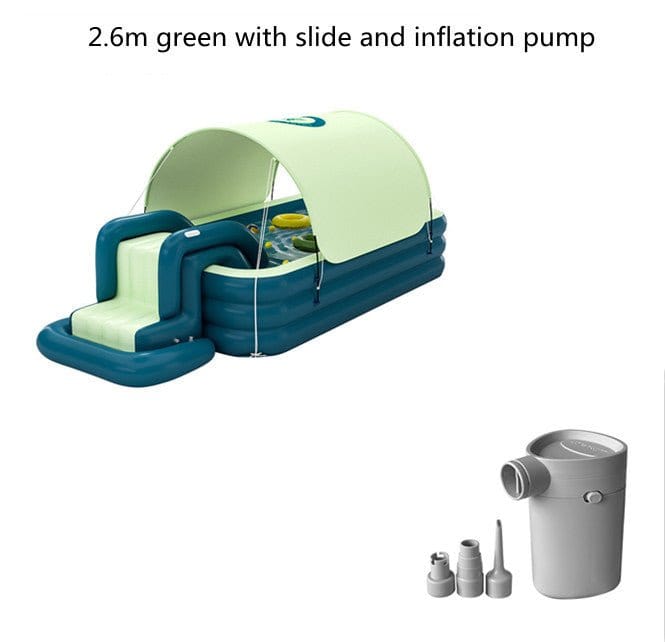 Children's Automatic Inflatable Swimming Pool Shade Baby Swimming Pool