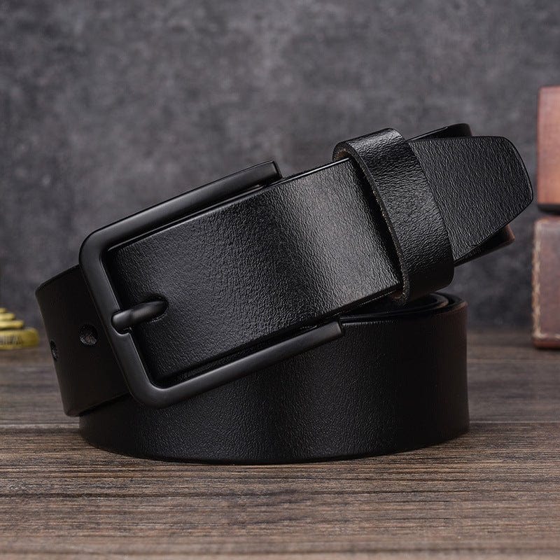 Direct selling men's leather leather belt casual belt