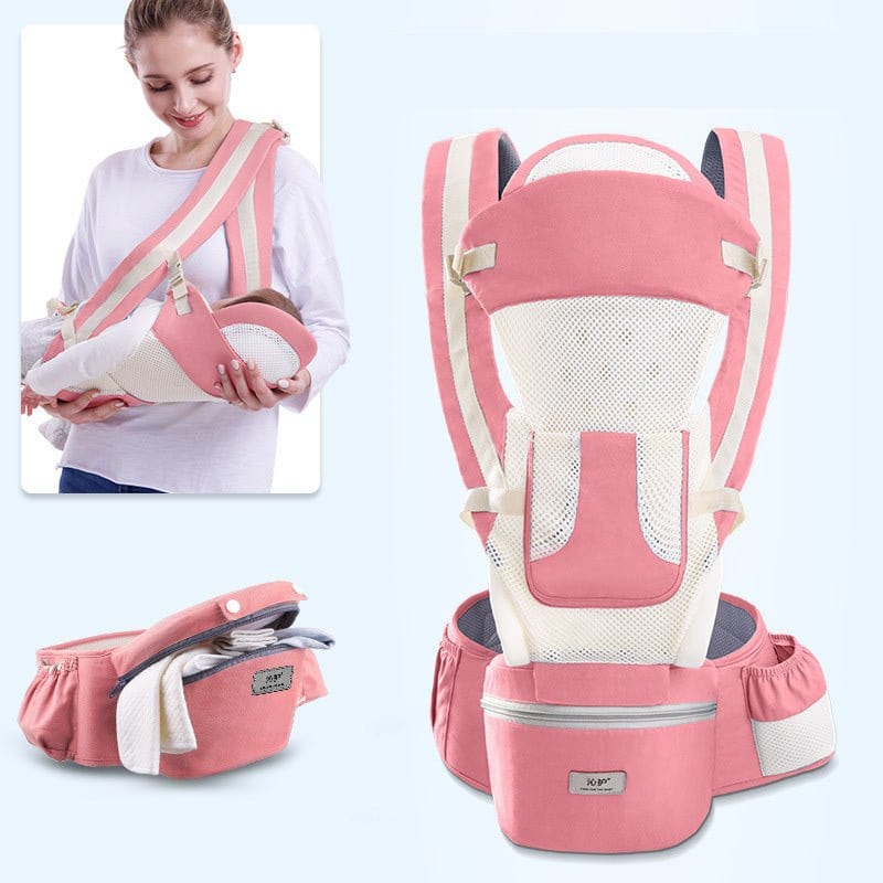 Ergonomic Baby Carrier Infant Baby Hipseat Carrier 3 In 1 Front Facing Ergonomic Kangaroo Baby Wrap Sling