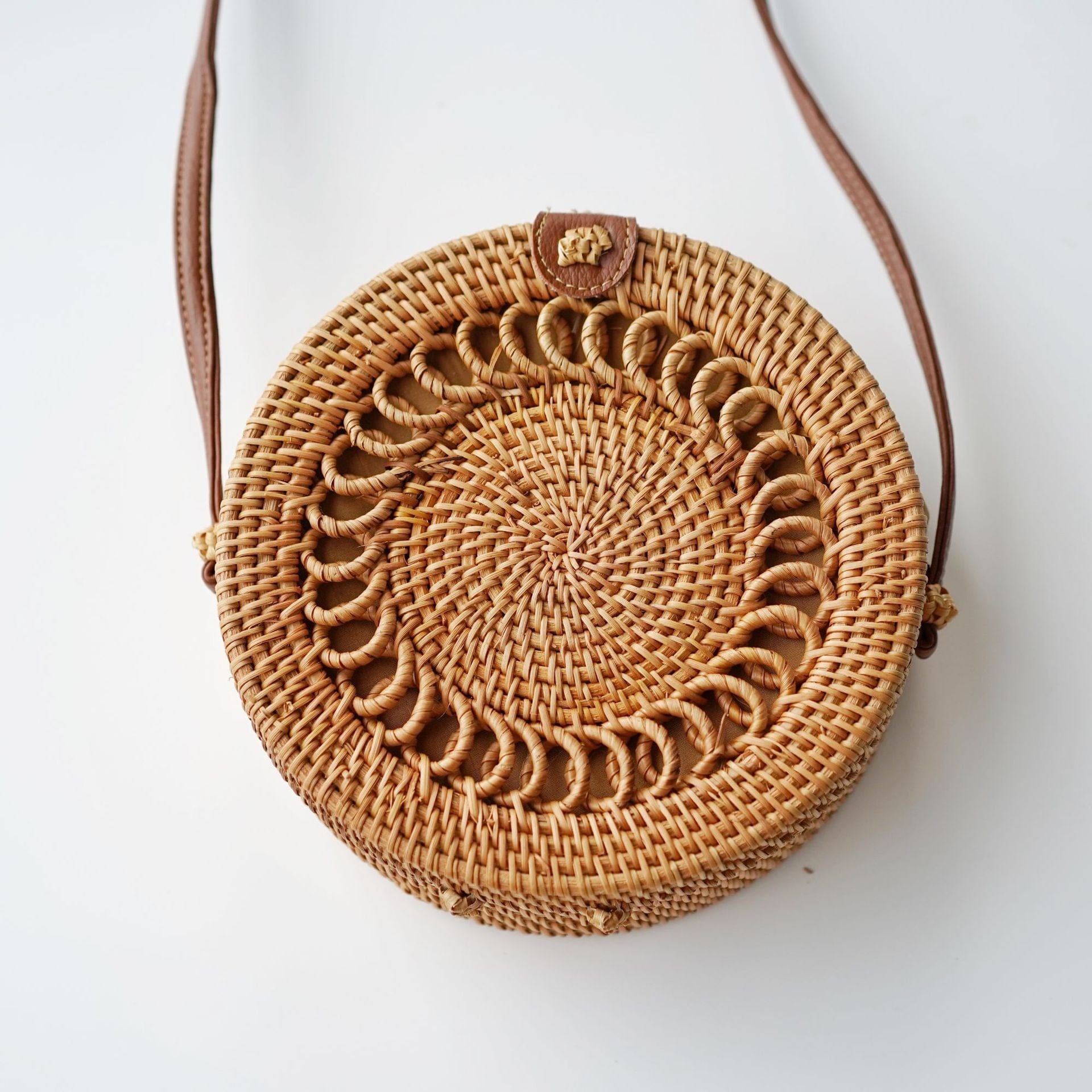 Fashion Personality Retro Rattan Weave Bag