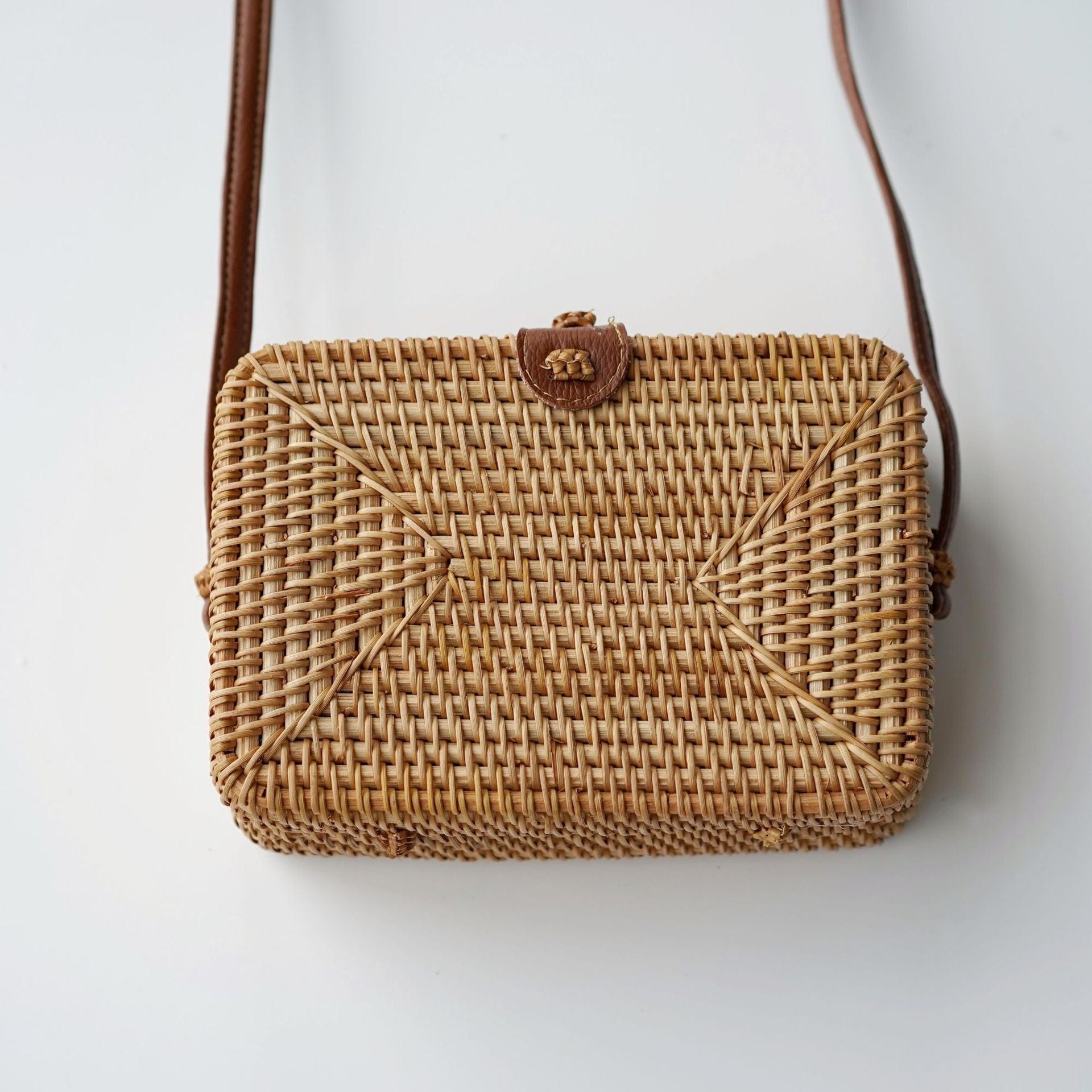 Fashion Personality Retro Rattan Weave Bag