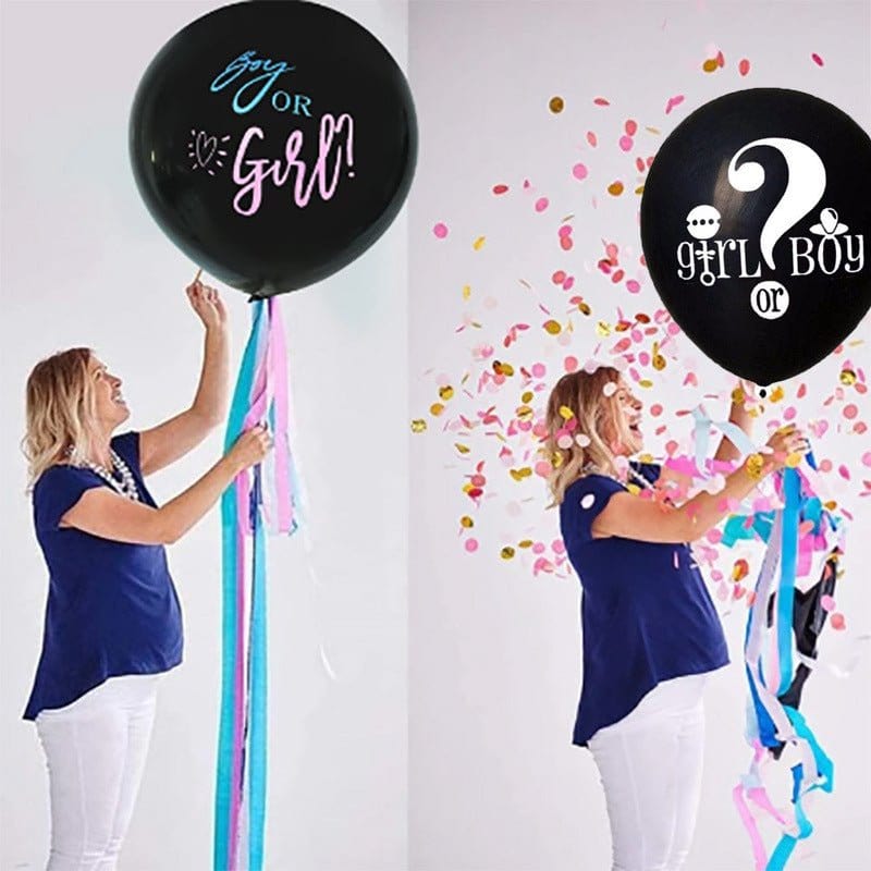 Gender Revealed Boy Or Girl Latex Balloons