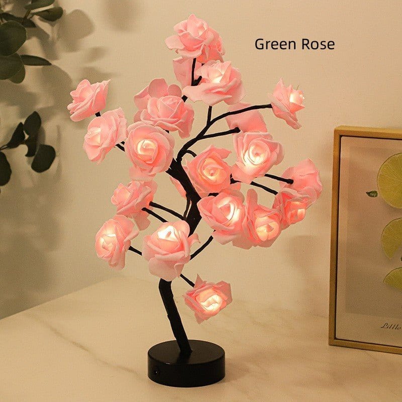 LED Rose Table Lamp Decoration