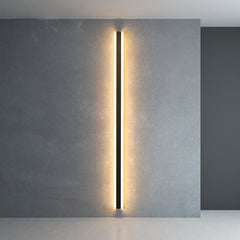 Minimalist long led wall lamp