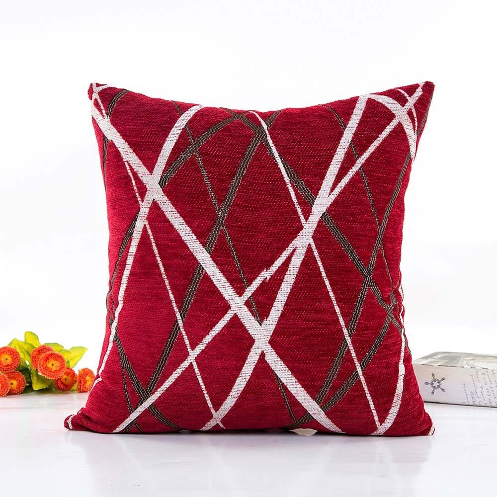 Modern simple striped cushion cover