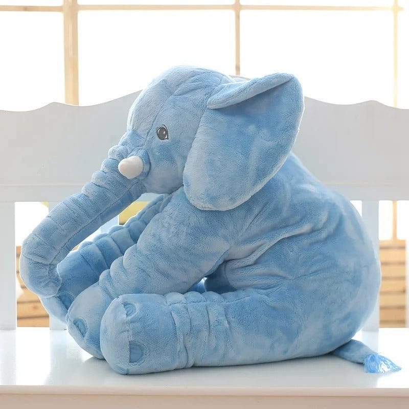 Soft Comfort Elephant Plush Toy Accompany Sleeping Baby Sleep Child Pillow Leather Shell