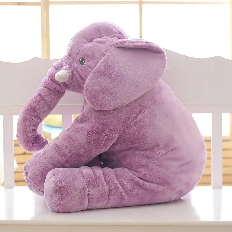 Soft Comfort Elephant Plush Toy Accompany Sleeping Baby Sleep Child Pillow Leather Shell