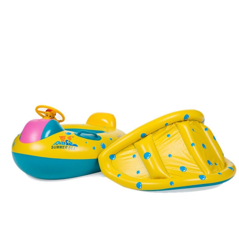 Thickening infant and child parent - child swimming ring