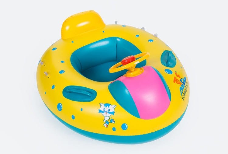 Thickening infant and child parent - child swimming ring