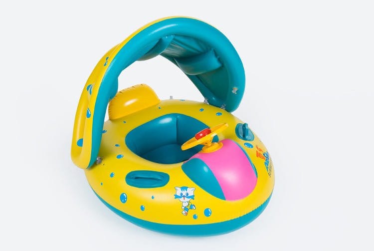 Thickening infant and child parent - child swimming ring