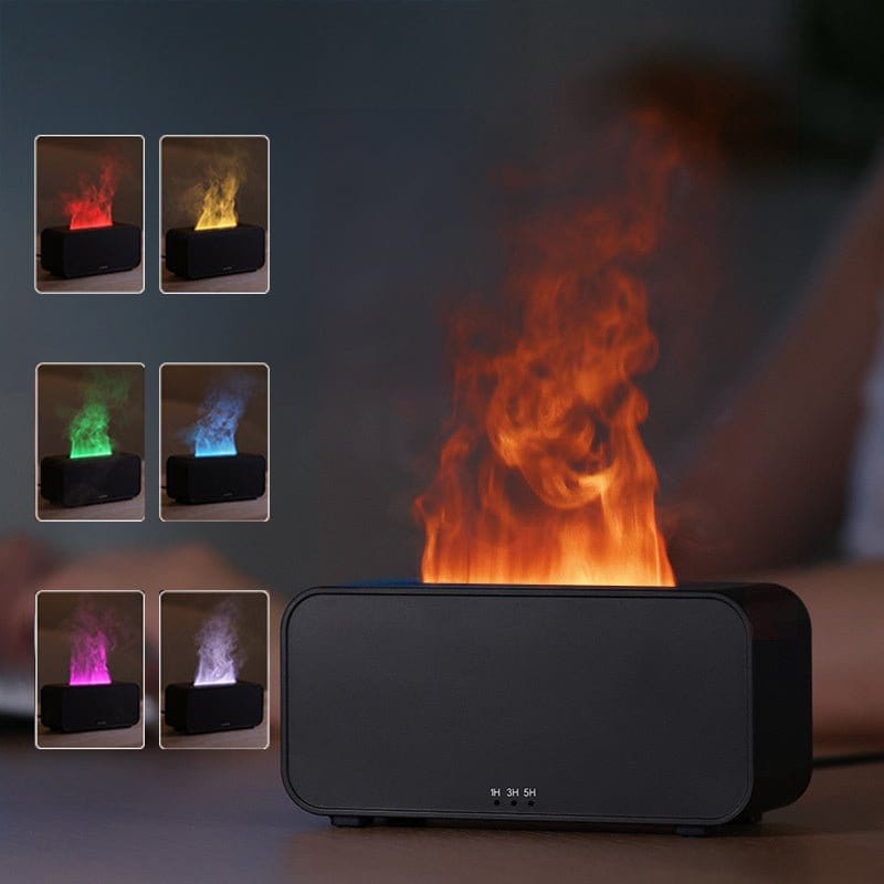 USB Timing Simulation Aroma Diffuser & Humidifier air flame effect