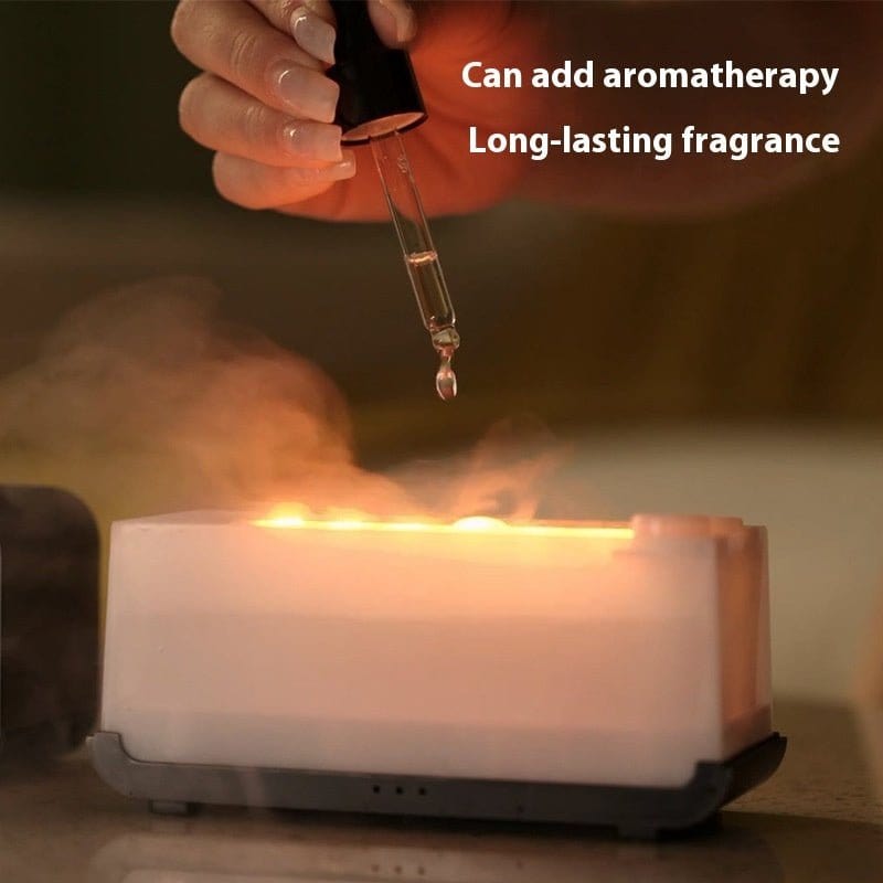 USB Timing Simulation Aroma Diffuser & Humidifier air flame effect